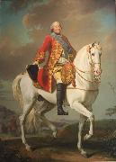 Alexandre Roslin Louis-Philippe, Duc D'Orleans, Saluting His Army on the Battlefield china oil painting artist